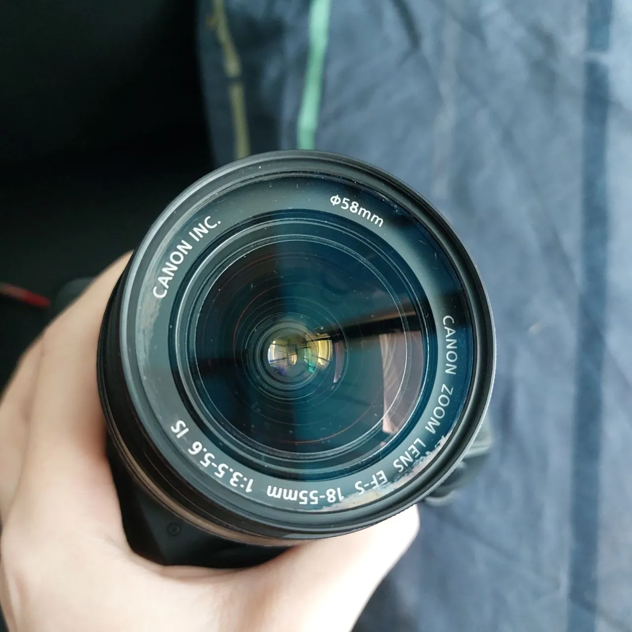 Зеркальный фотоаппарат Canon EOS 500D с объективом 5
